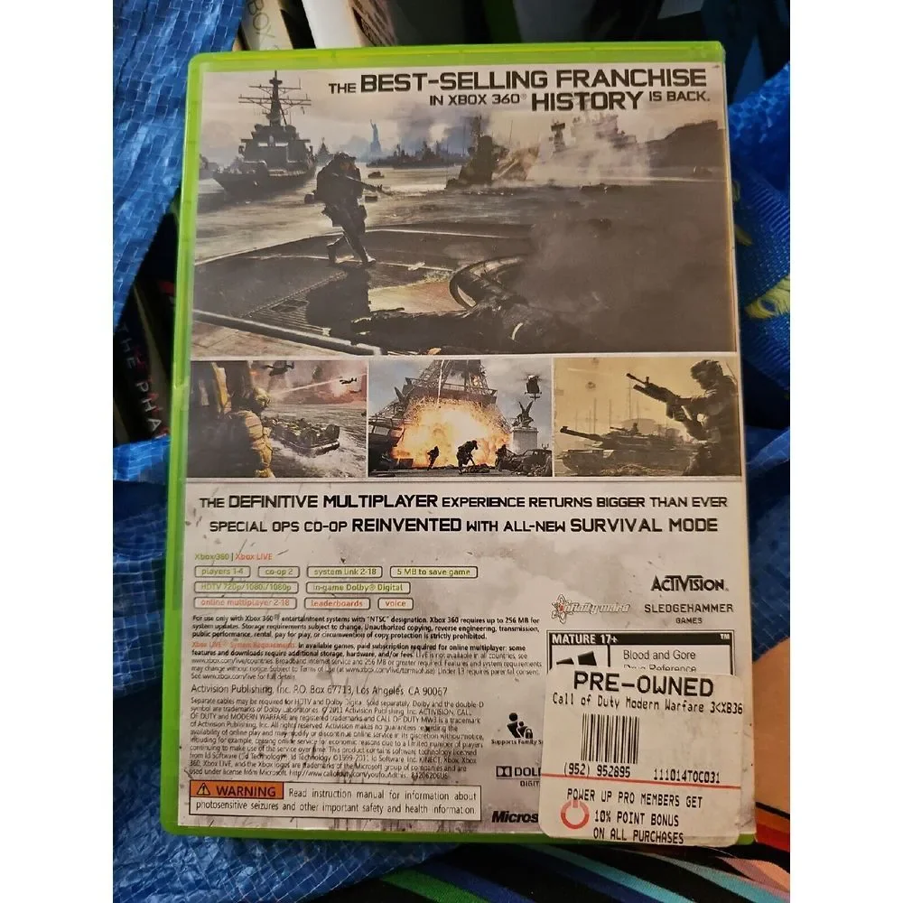 Call of Duty: Modern Warfare 3 -- Hardened Edition (Microsoft Xbox 360,‎ 2011)